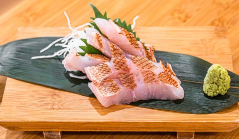 Aka Isaki Sashimi